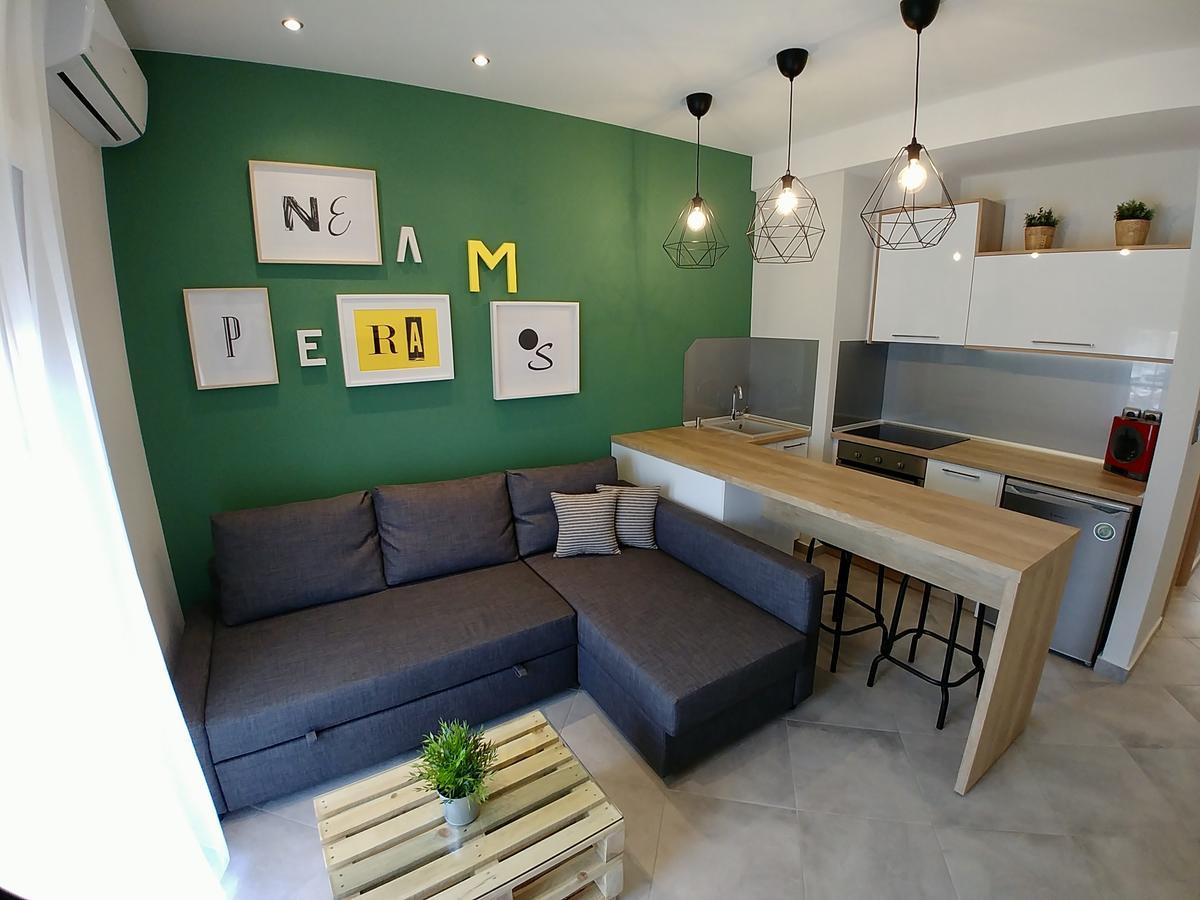 Appartement 48 Downtown Lofts à Néa Péramos Extérieur photo